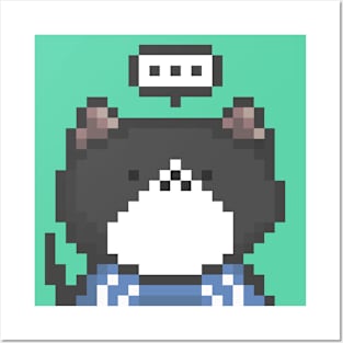 Pixel Cat 112 Posters and Art